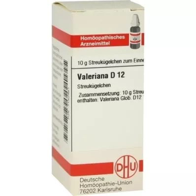 VALERIANA D 12 globula, 10 g