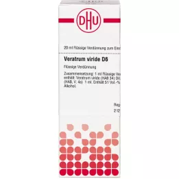 VERATRUM VIRIDE D 6 Razrjeđenje, 20 ml