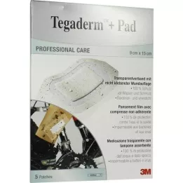 TEGADERM 3M Plus Pad 9x15 cm gotovi konektor 3589NP, 5 kom