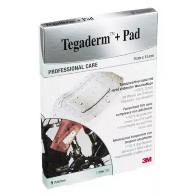TEGADERM 3M Plus Pad 9x15 cm gotovi konektor 3589NP, 5 kom TEGADERM 3M Plus Pad 9x15 cm gotovi konektor 3589NP, 5 kom