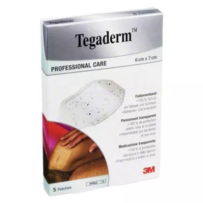 TEGADERM 3M film 6x7 cm 1624NP, 5 kom TEGADERM 3M film 6x7 cm 1624NP, 5 kom
