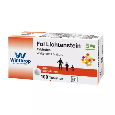 Fol Lichtenstein 5 mg tablete, 100 kom