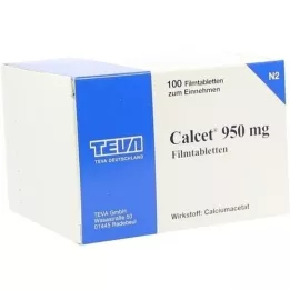 CALCET 950 mg filmom obložene tablete, 100 kom