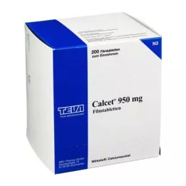 CALCET 950 mg filmom obložene tablete, 200 kom