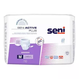 SENI Active Plus gaćice za inkontinenciju jednokratno M, 10 kom