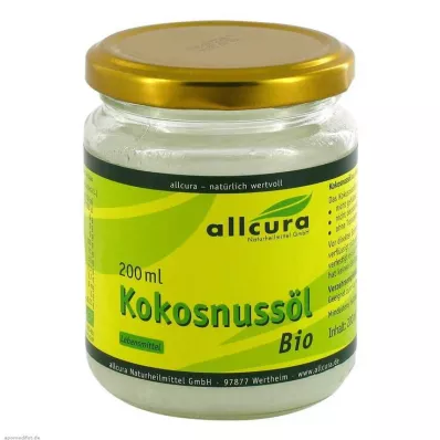 Organsko kokosovo ulje, 200 ml
