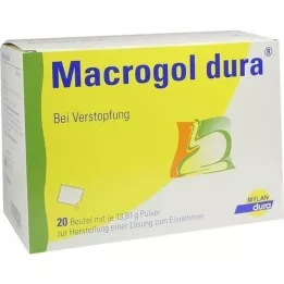 MACROGOL dura Plv.z.Proizvođač e.Lsg.z.Usis, 20 kom