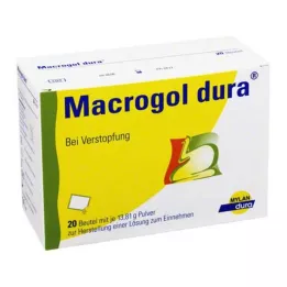 MACROGOL dura Plv.z.Proizvođač e.Lsg.z.Usis, 20 kom