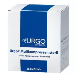 URGO MULLKOMPRESSEN 10x10 cm sterilni, 25X2 kom