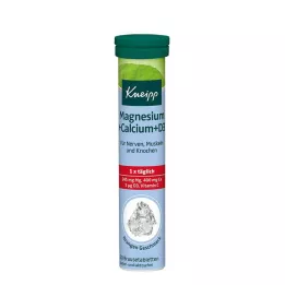 KNEIPP Magnezij + kalcij šumeće tablete, 20 kom