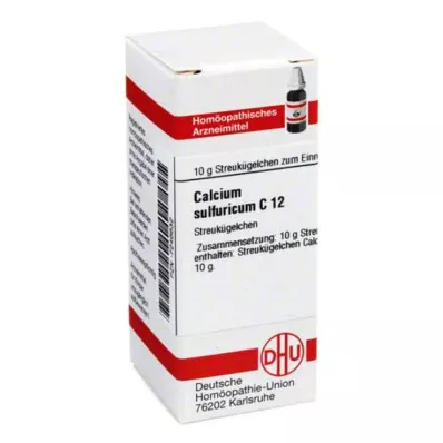 DHU Calcium sulfuricum C 12 globule, 10 g DHU Calcium sulfuricum C 12 globule, 10 g