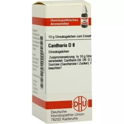 CANTHARIS D 8 globula, 10 g