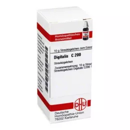 DIGITALIS C 200 globule, 10 g