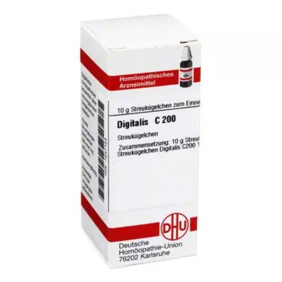 DIGITALIS C 200 globule, 10 g