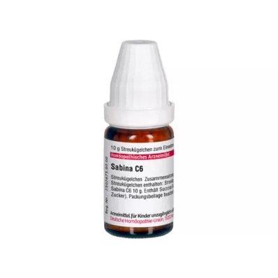 DHU Sabina C 6 globula, 10 g DHU Sabina C 6 globula, 10 g