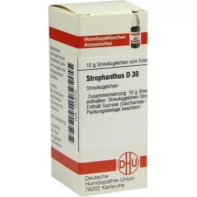 STROPHANTHUS D 30 globula, 10 g
