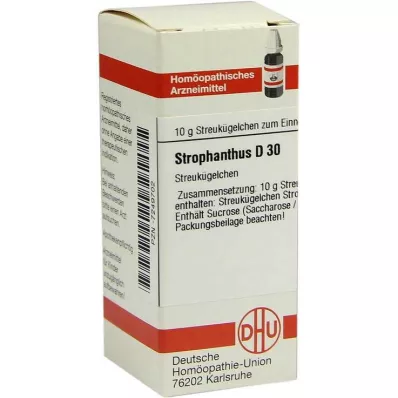 STROPHANTHUS D 30 globula, 10 g