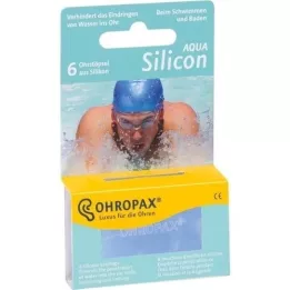 OHROPAX Silicon Aqua, 6 kom