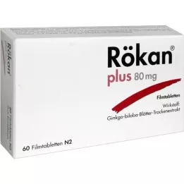 RÖKAN Plus 80 mg filmom obložene tablete, 60 kom