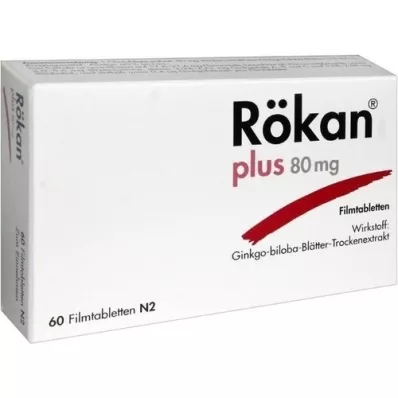 RÖKAN Plus 80 mg filmom obložene tablete, 60 kom