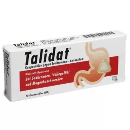 TALIDAT Žvakaće pastile za žgaravicu, 20 kom