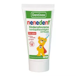 NENEDENT Dječja pasta za zube kompatibilna s homeopatijom s fluorom, 50 ml