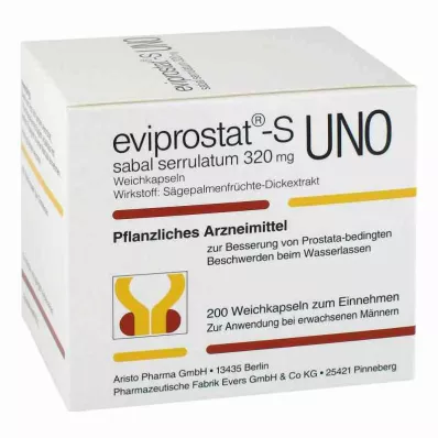 EVIPROSTAT-S sabal serrulatum 320 uno kapsula, 200 kom