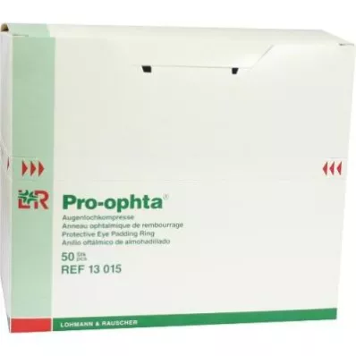 PRO-OPHTA Komprese za rupe, nesterilne, 50 kom