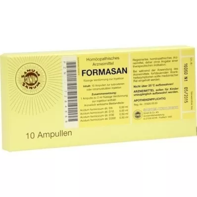 FORMASAN Ampule za injekcije, 10X2 ml
