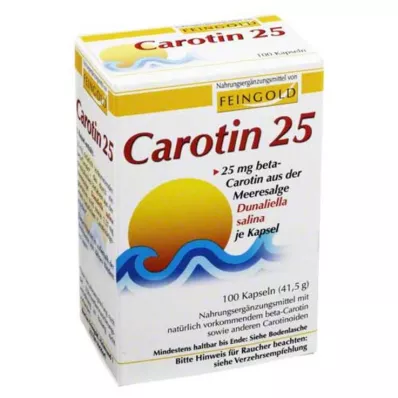 Karotin 25 Feingold kapsula, 100 kom