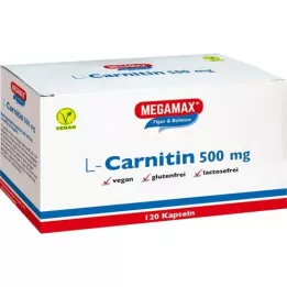 L-CARNITIN 500 mg Megamax kapsule, 120 kom