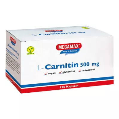 L-CARNITIN 500 mg Megamax kapsule, 120 kom