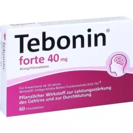 TEBONIN forte 40 mg filmom obložene tablete, 60 kom