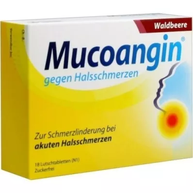 MUCOANGIN Šumsko voće 20 mg pastile, 18 kom