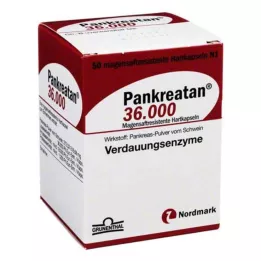 PANKREATAN 36.000 gastrorezistentnih tvrdih kapsula, 50 komada