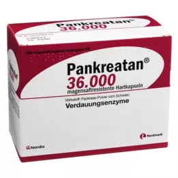 PANKREATAN 36.000 gastrorezistentnih tvrdih kapsula, 200 komada