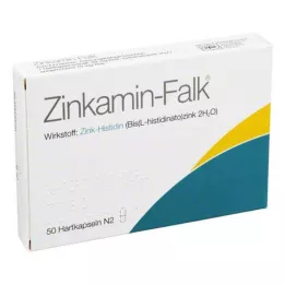 Zincamine Falk tvrde kapsule, 50 kom