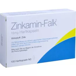 ZINKAMIN Falk 15 mg tvrde kapsule, 100 kom