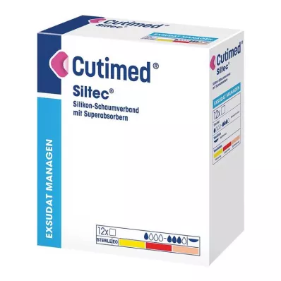 Cutimed Siltec pjenasti oblog 10x20 cm nježno ljepljiv, 12 komada Cutimed Siltec pjenasti oblog 10x20 cm nježno ljepljiv, 12 komada
