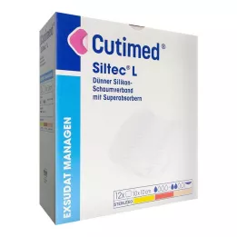 CUTIMED Siltec L pjenasti konektor 10x10 cm dü.san.haf., 12 kom