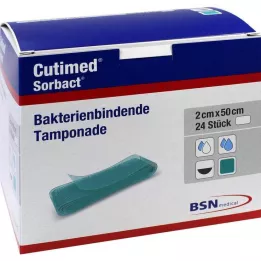 CUTIMED Sorbact tamponade 2x50 cm, 24 kom
