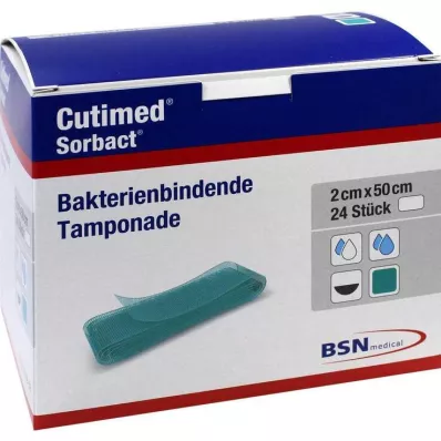 Cutimed Sorbact tamponade 2x50 cm, 24 kom