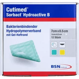 CUTIMED Sorbact Hydroactive B Gel-V.7x8.5 cm ljepilo, 12 kom