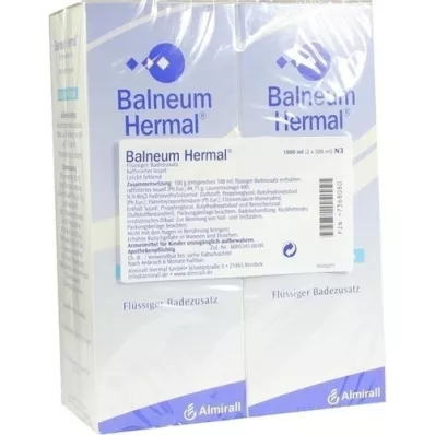 BALNEUM Hermal tekući aditiv za kupanje, 2X500 ml