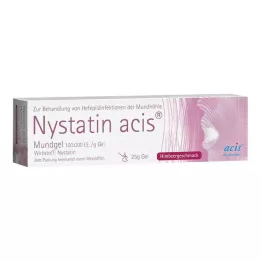 NYSTATIN acis gel za usta, 25 g