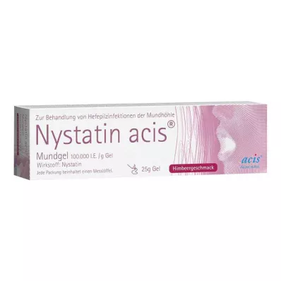 Nystatin acis oralni gel, 25 g