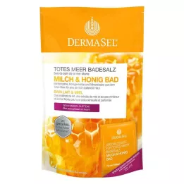 DERMASEL Sol za kupku iz Mrtvog mora + mlijeko&amp;Honey SPA, 1 str