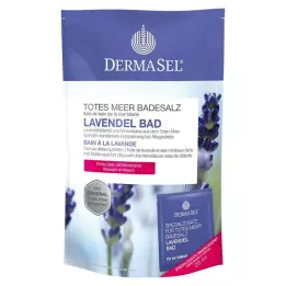 DERMASEL Sol za kupanje iz Mrtvog mora + lavanda SPA, 1 str