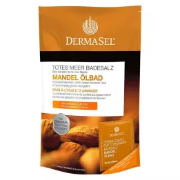 DERMASEL Sol za kupanje iz Mrtvog mora + badem SPA, 1 str