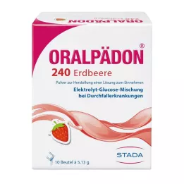 ORALPÄDON 240 vrećica jagoda u prahu, 10 kom